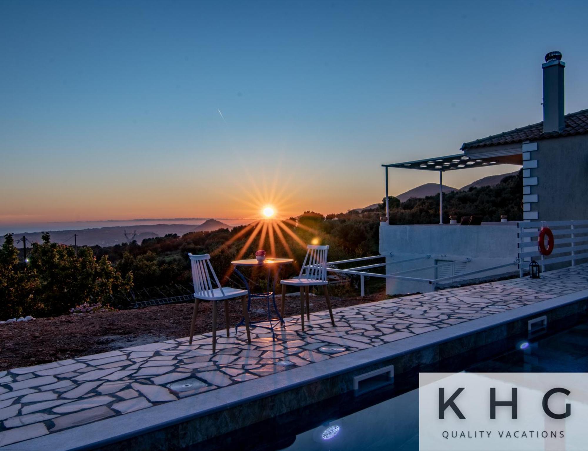 Skoumas Villa Surrounded By Olive Trees! Vlachata Exterior foto